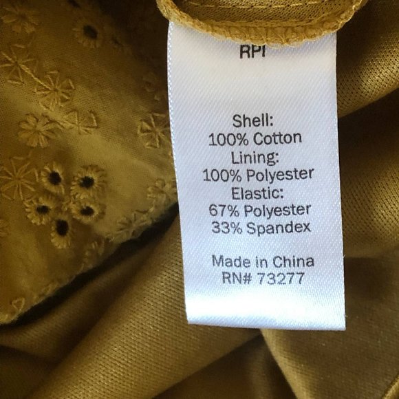 SO Smock Layer Ruffle Tube Top Size L - Picture 8 of 9